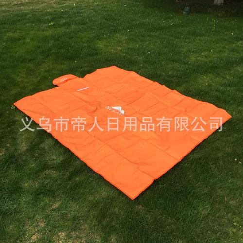 專業(yè)工廠定制 600D牛津布滿版印刷防水野餐墊，防潮地墊首選